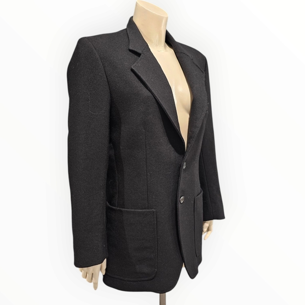 Second Layer Italy Men Wool Blazer Jacket It 46/U… - image 3